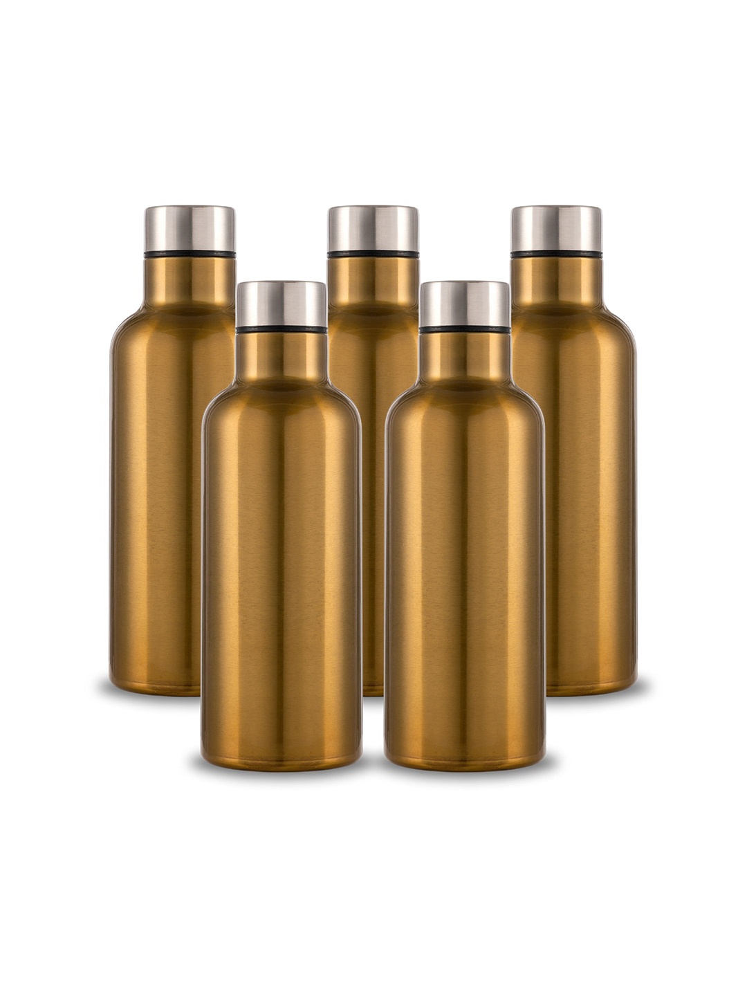 

Clay Craft Vacbott Melissa 1100Ml Single-Wall Stainless Steel BIS Approved Water Bottle, Gold