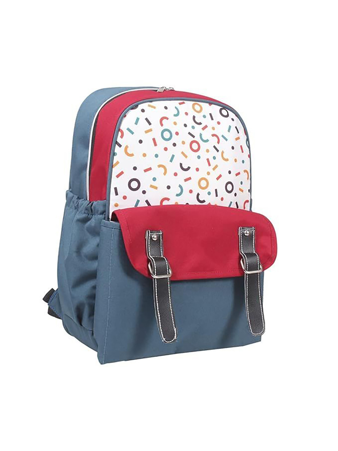 

prettykrafts Women Printed Backpack Diaper Bag, Green