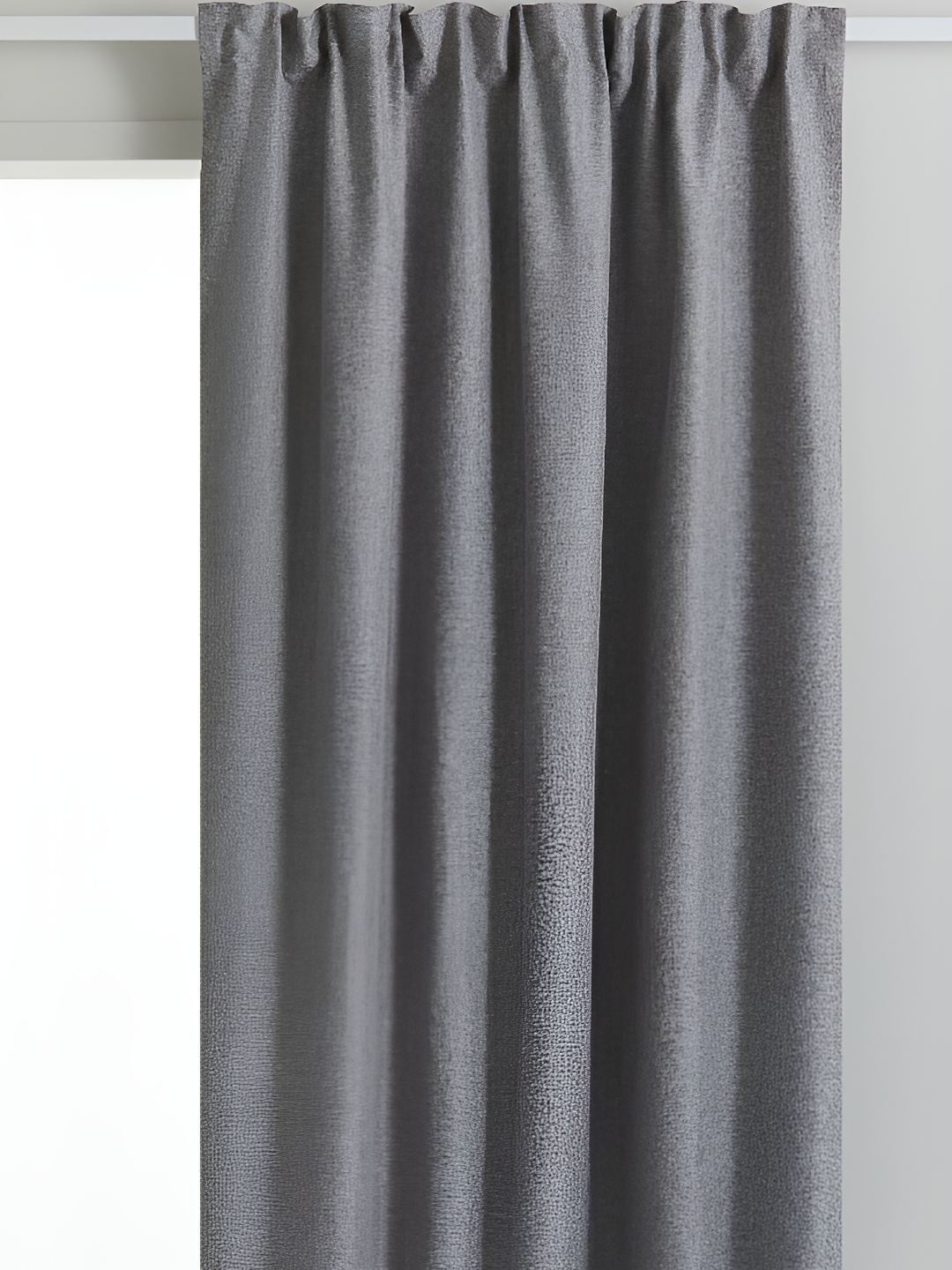 

H&M Grey 2 Pack Blackout Curtain lengths
