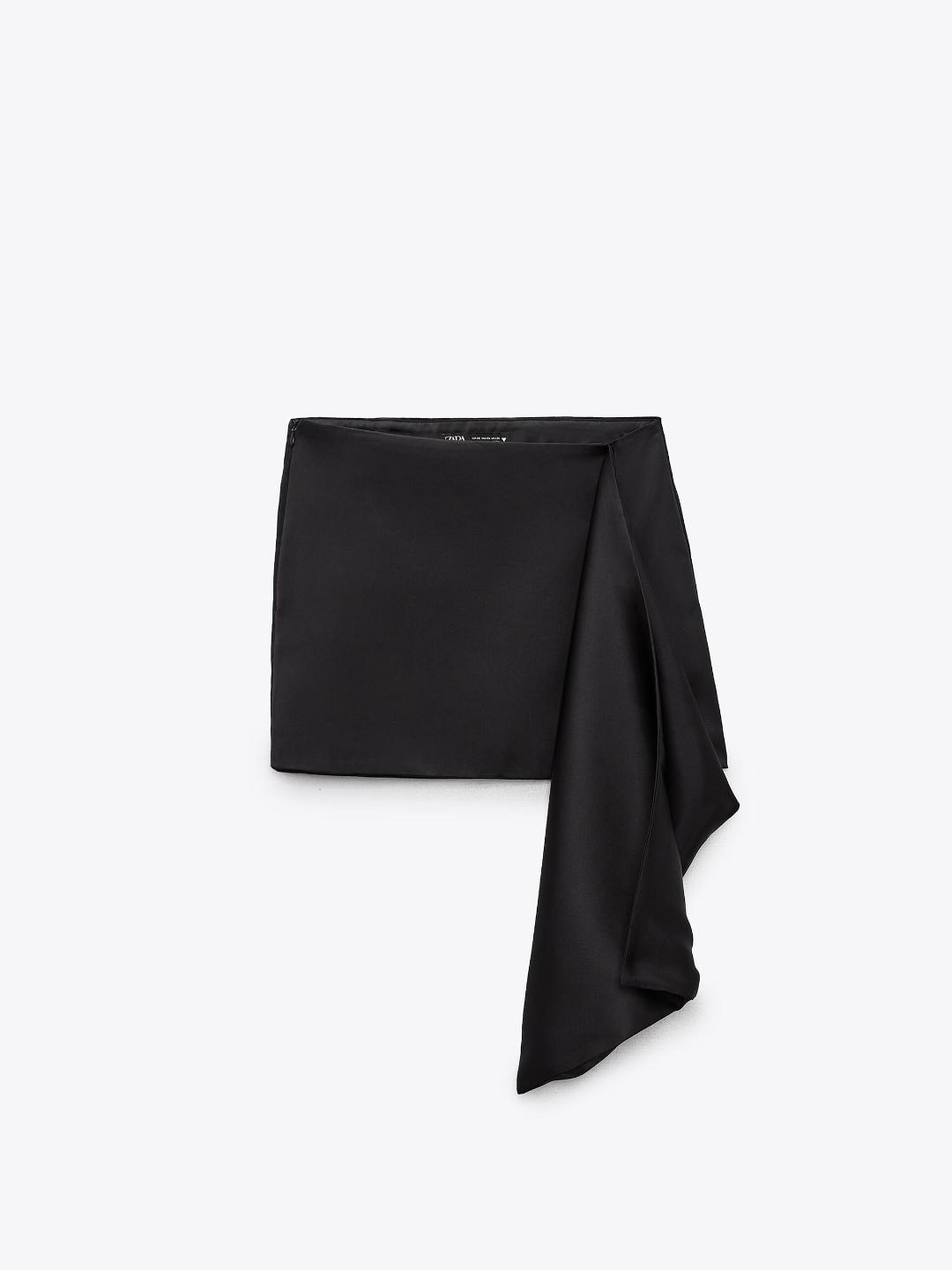 

ZARA Women Black Skirt