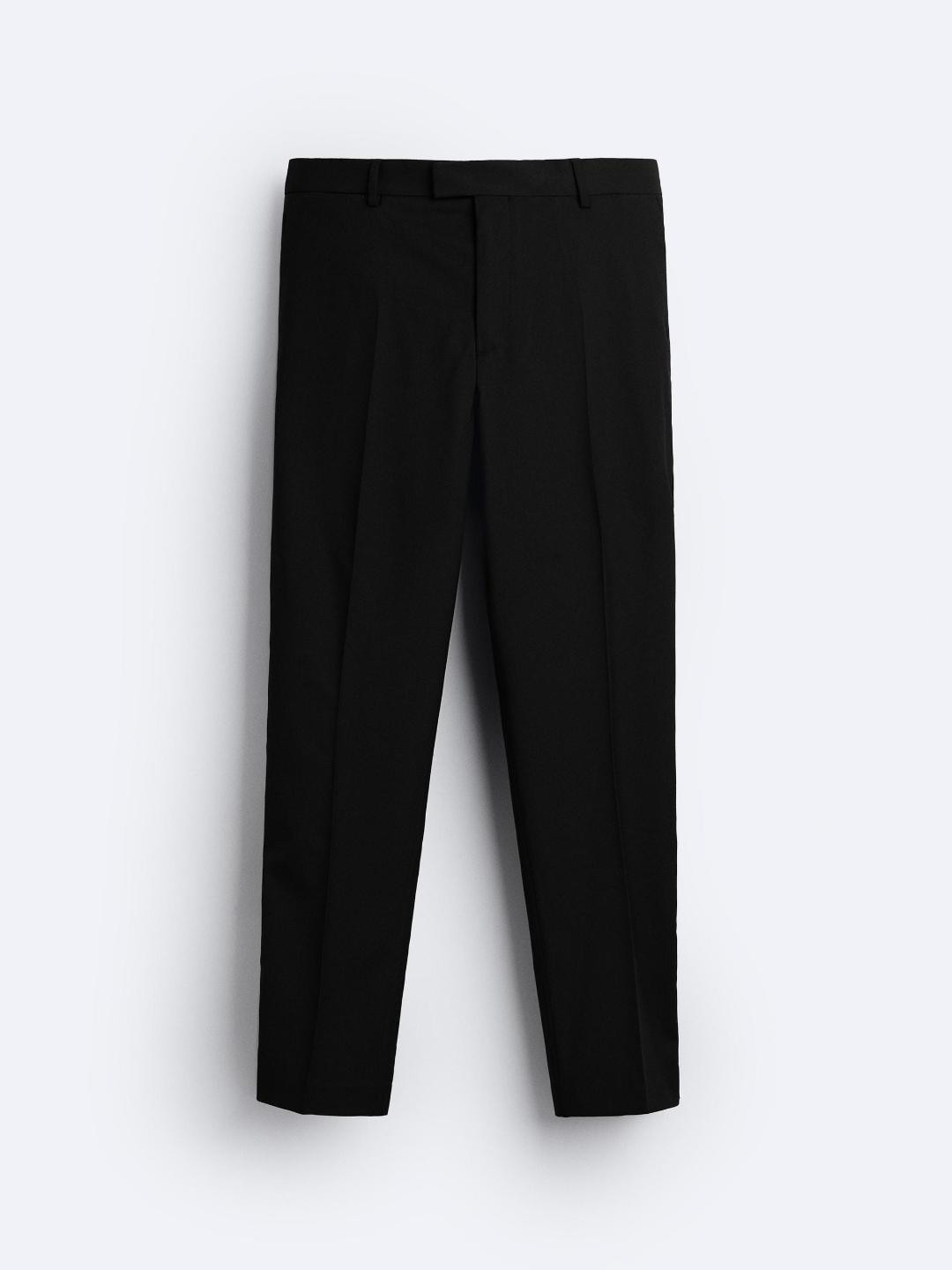 

ZARA Men Black Trouser