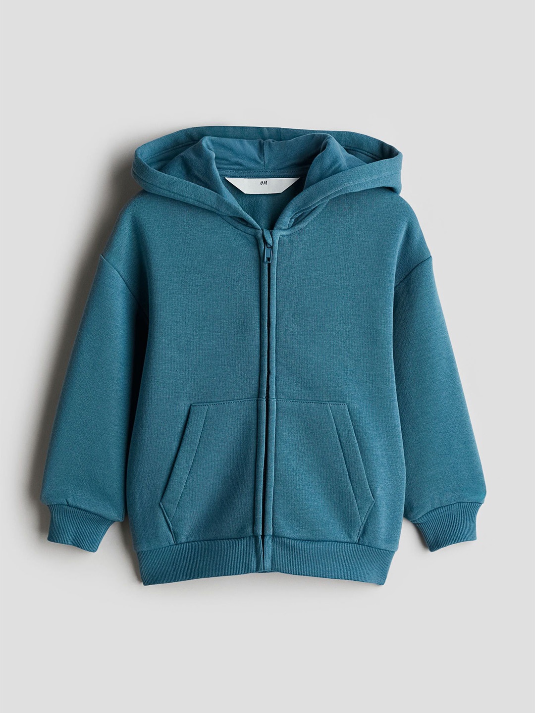 

H&M Infant Boys Zip-Through Hoodie, Turquoise blue