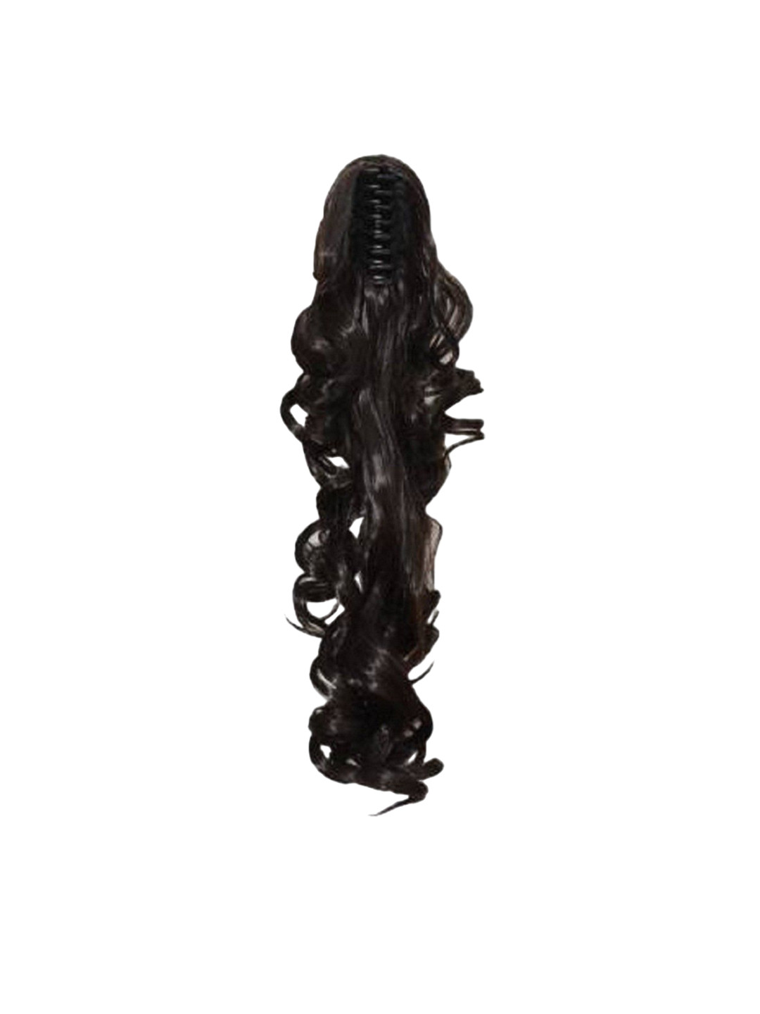 

HAVEREAM Clip-In Ponytail Wavy Hair Extension - Black, Brown