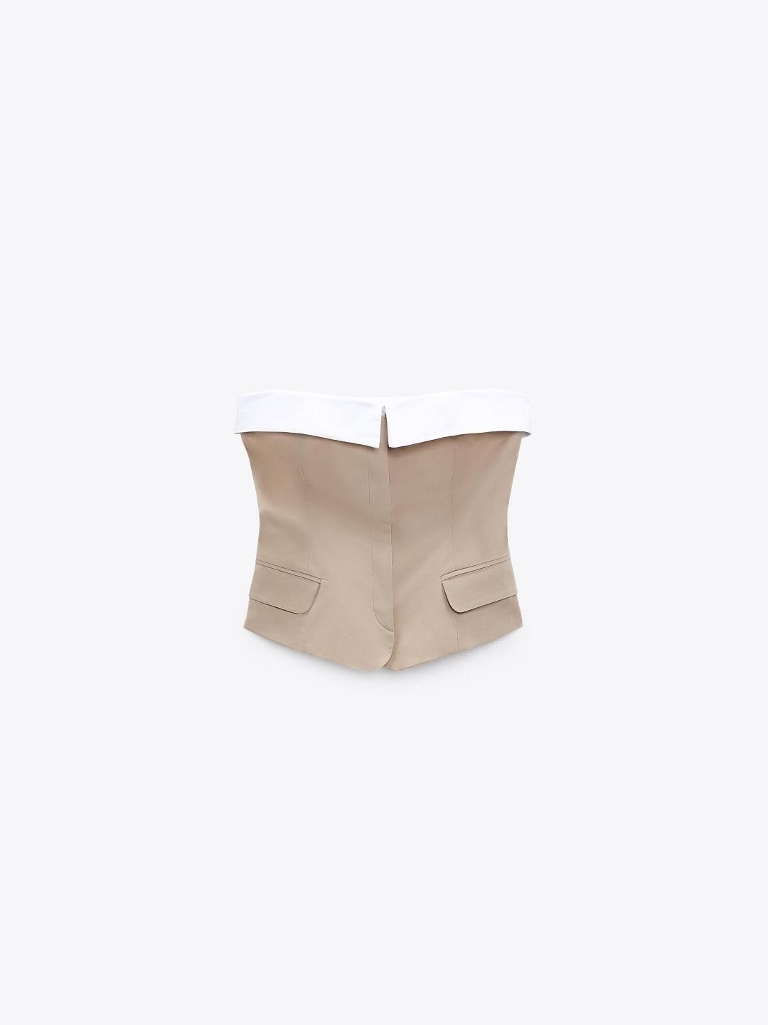 

ZARA Women Tops, Beige