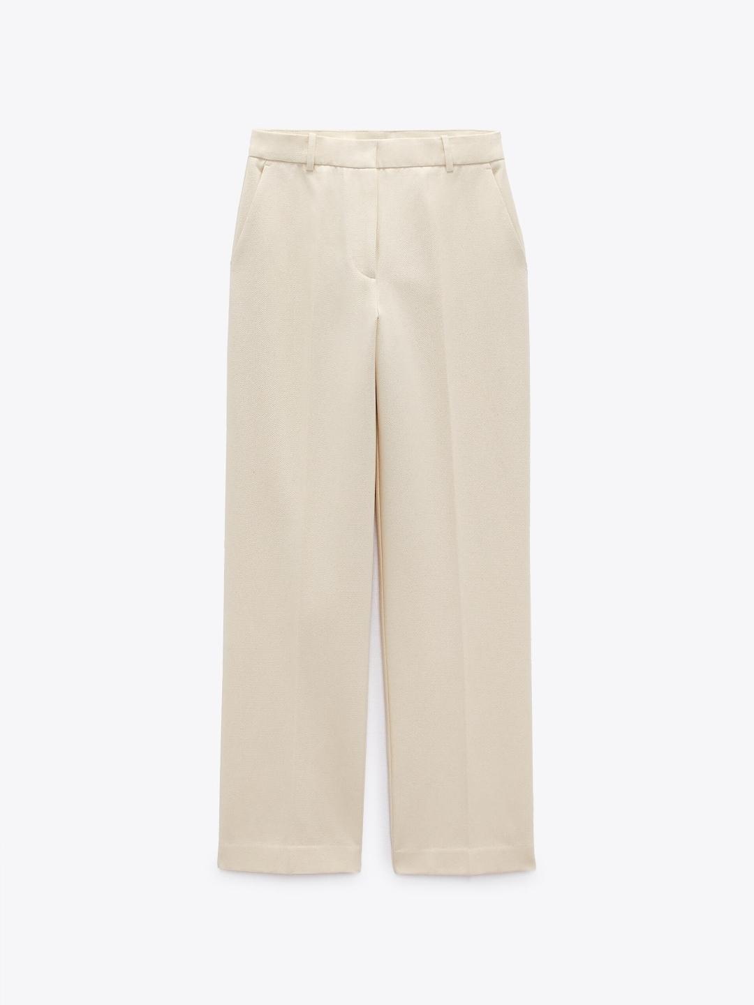 

ZARA Women Beige Trouser