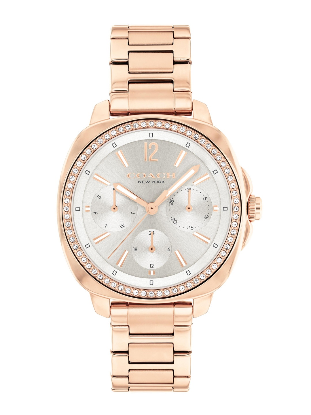 

Coach Women Kitt Bracelet Style Straps Analogue Watch 14504395, Grey