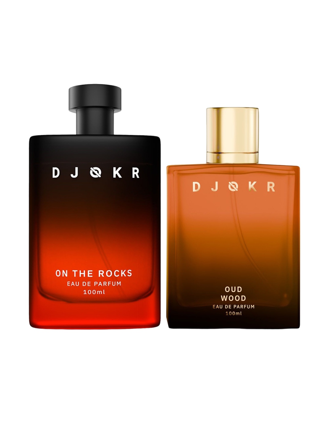 

DJOKR Men Set Of 2 On The Rocks & Oud Wood Eau De Parfum - 100 ml Each, Multi