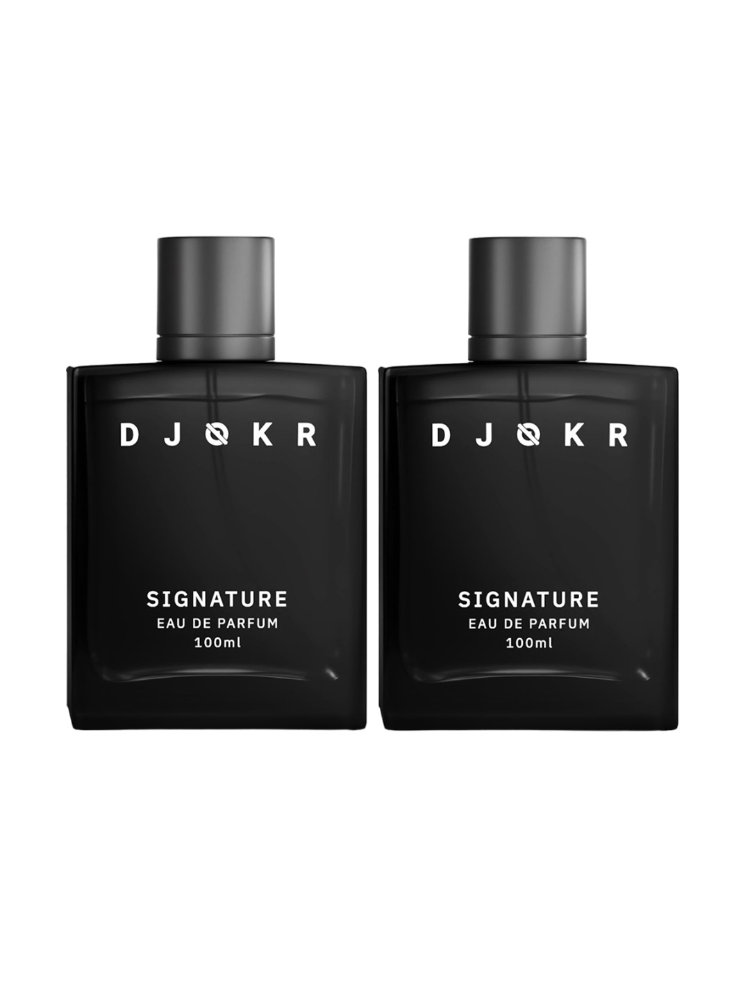 

DJOKR Men Set Of 2 Signature Long Lasting EDP - 100 ml Each, Black