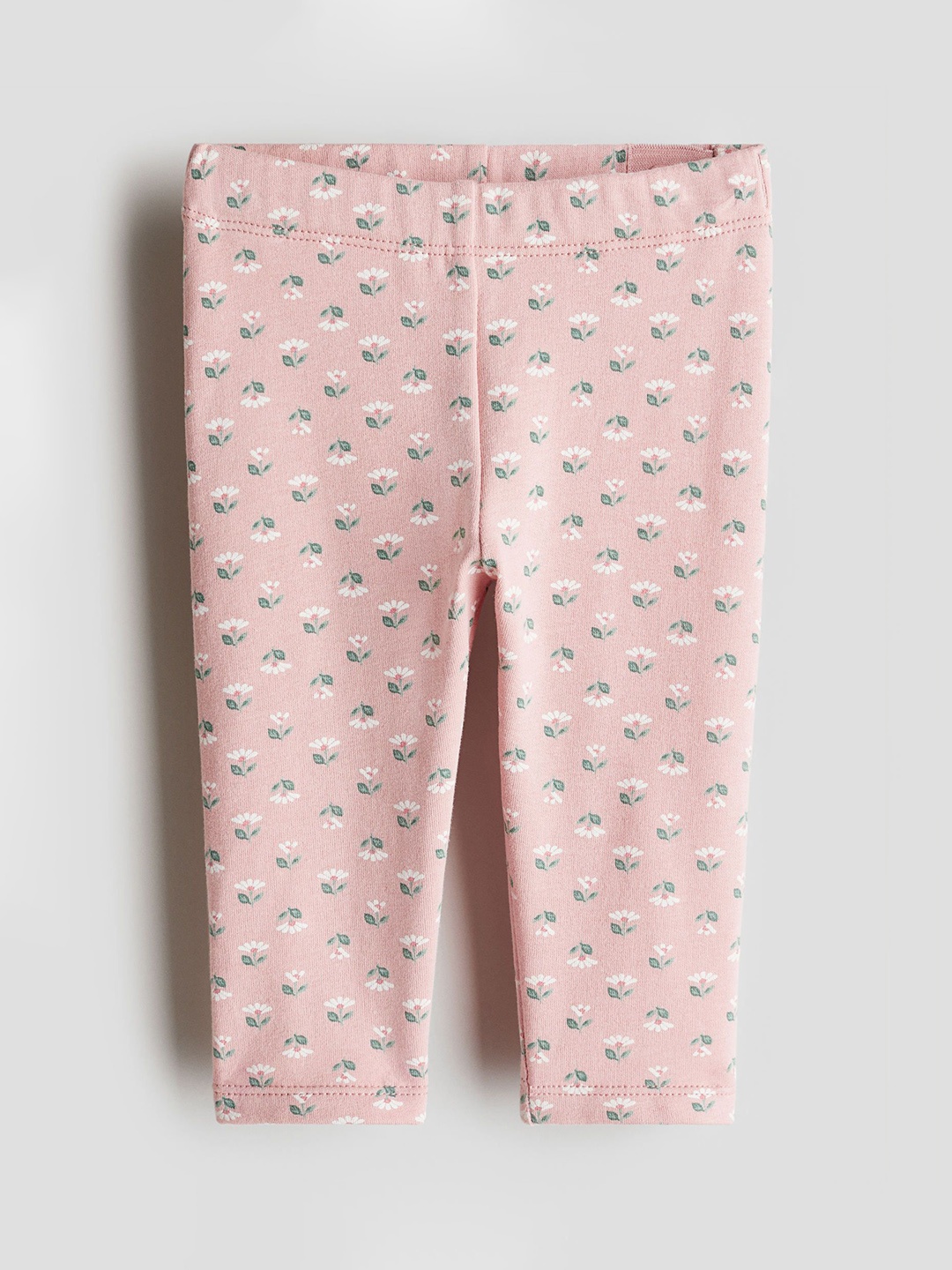 

H&M Girls Cotton Leggings, Pink