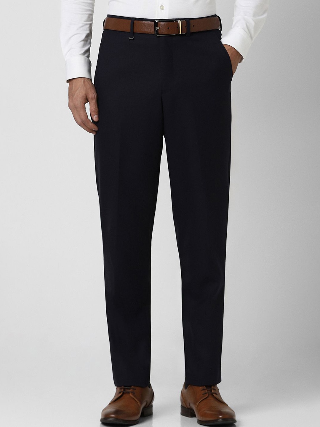 

Van Heusen Men Trousers, Navy blue