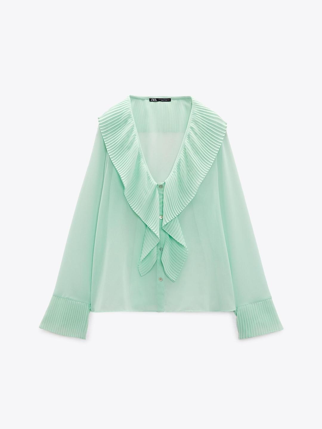 

ZARA Women Shirts, Green