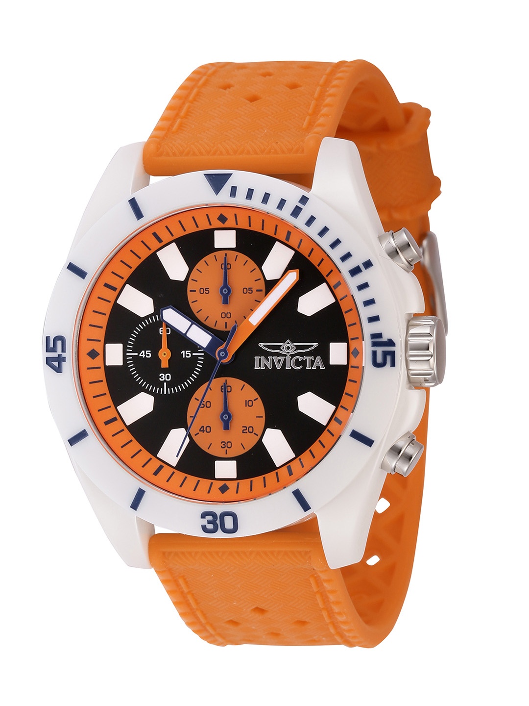 

Invicta Men Dial & Straps Analogue Watch 46714, Orange