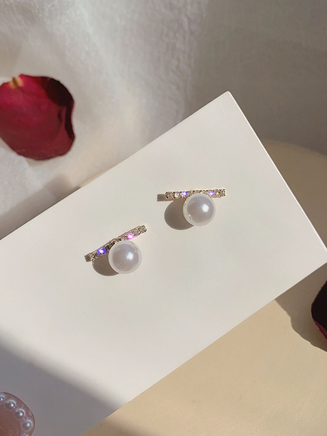 

KRENOZ Classic Drop Earrings, Gold