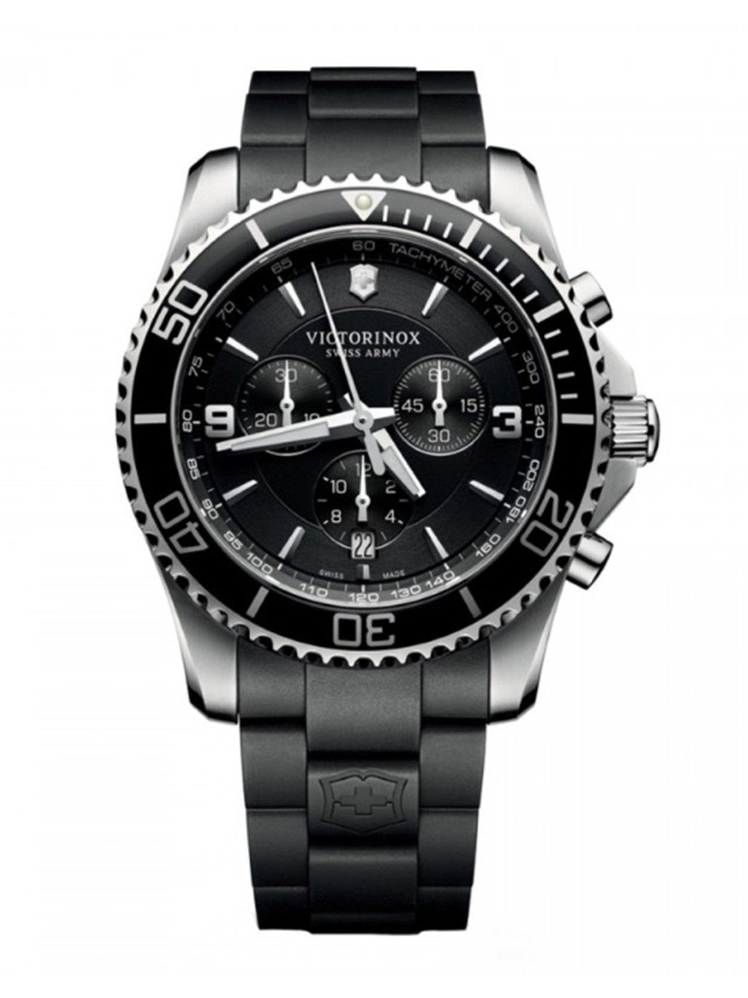 

Victorinox Men Dial & Straps Analogue Watch 241696, Black