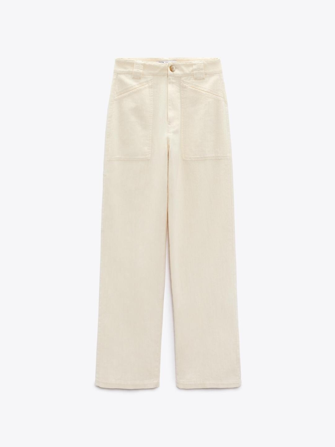 

ZARA Women Beige Trouser