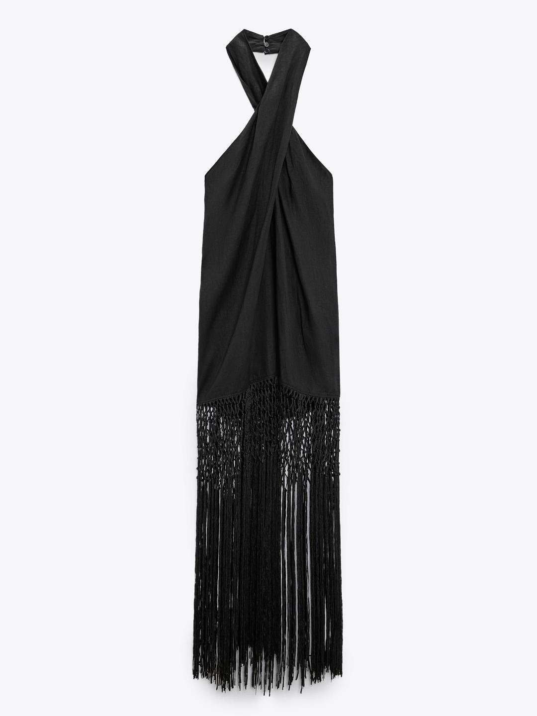 

ZARA Women Black Dress