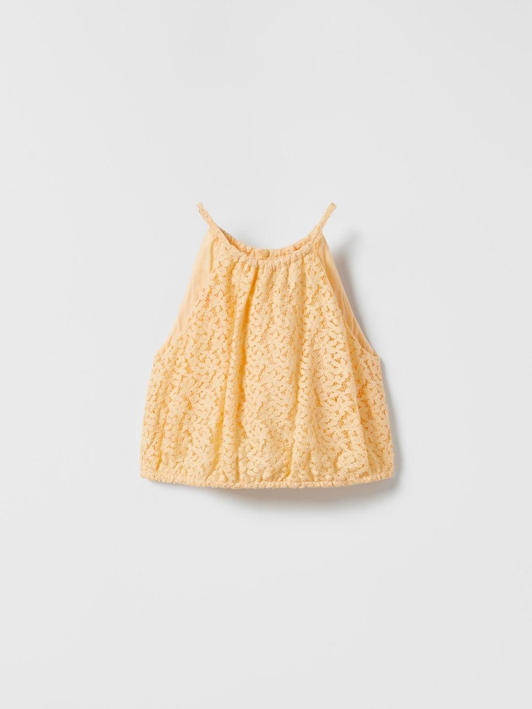 

ZARA Kids Tops, Orange