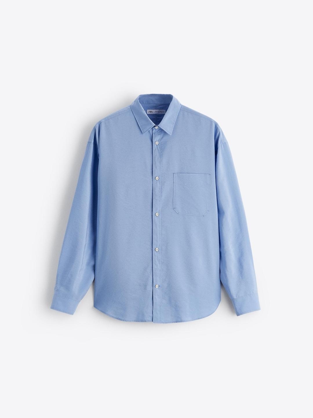 

ZARA Men Shirts, Blue