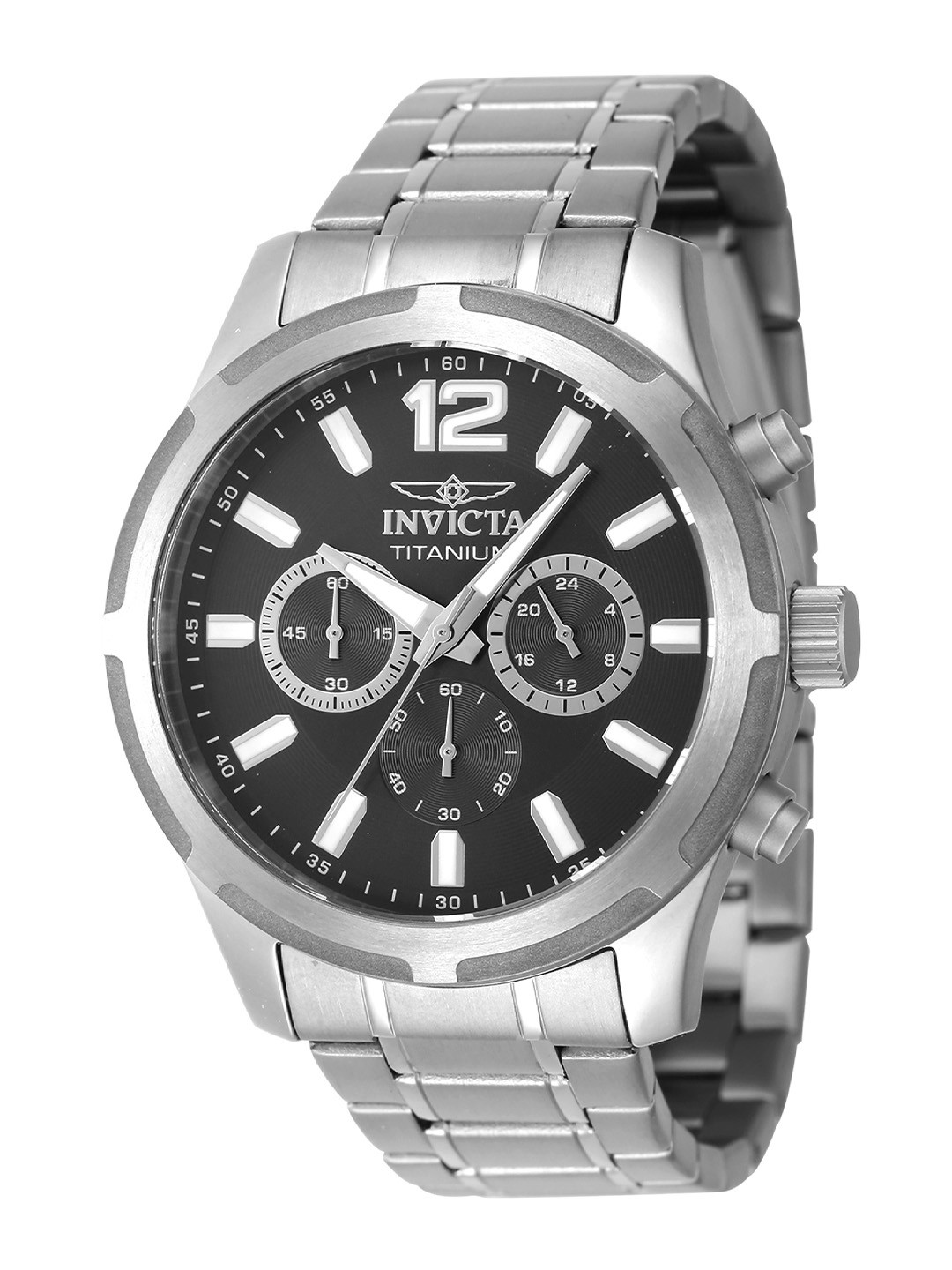 

Invicta Men Dial & Stainless Steel Straps Analogue Watch 47511, Silver