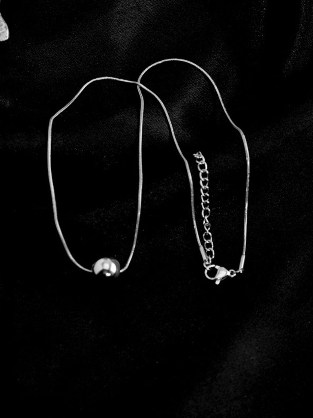 

SALTY Stainless Steel Dream Ball Necklace, Silver