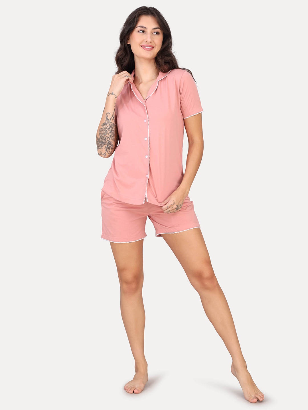 

VISO Women Night suit, Pink
