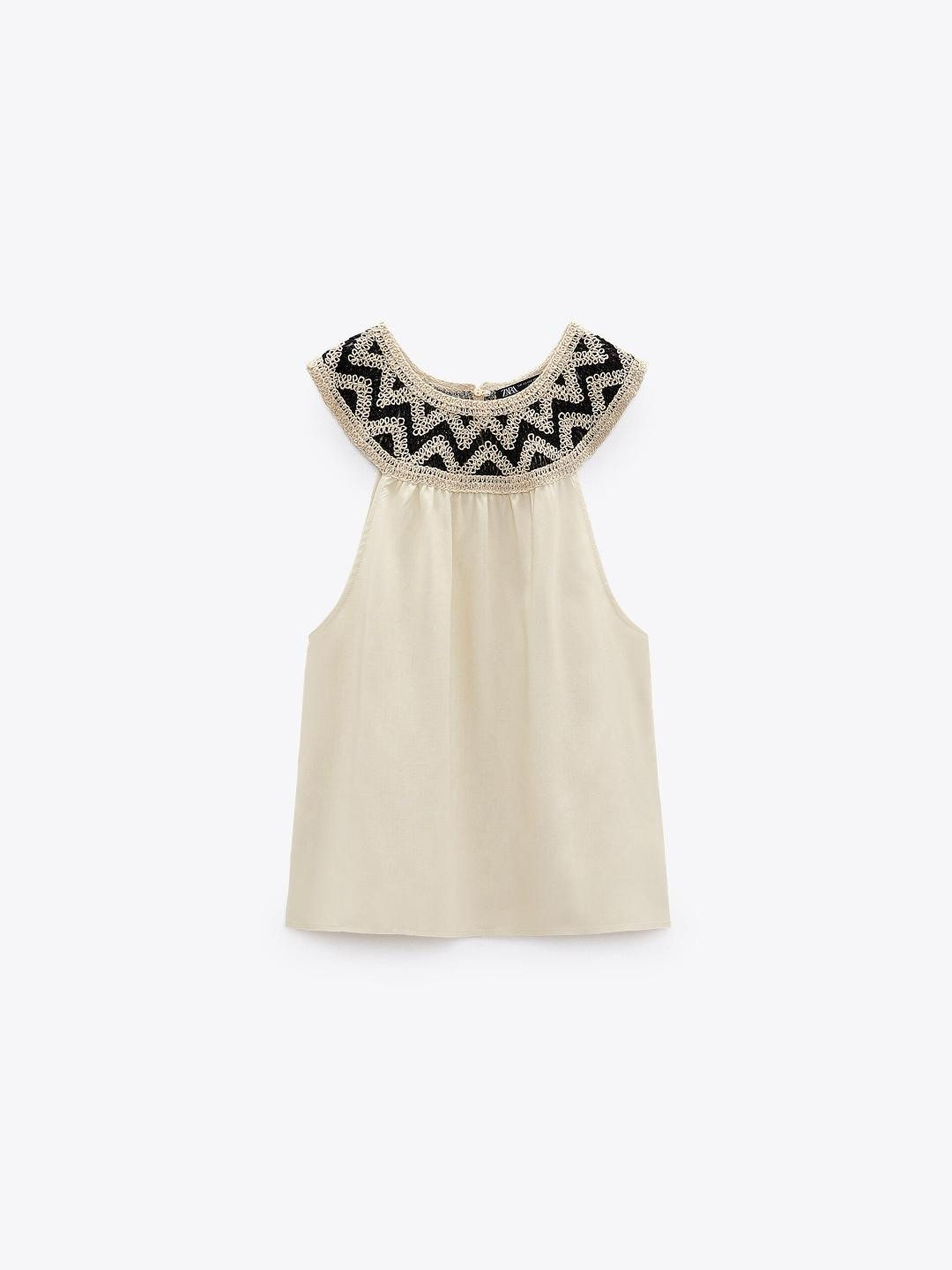 

ZARA Women Tops, Beige