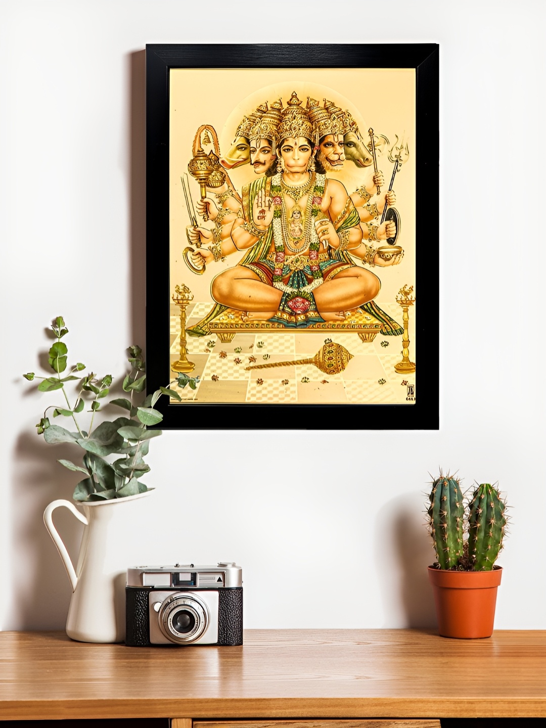 

Hawai Black & Yellow Wooden Transparent Acrylic Sheet Gold Plated Wall Photo Frame