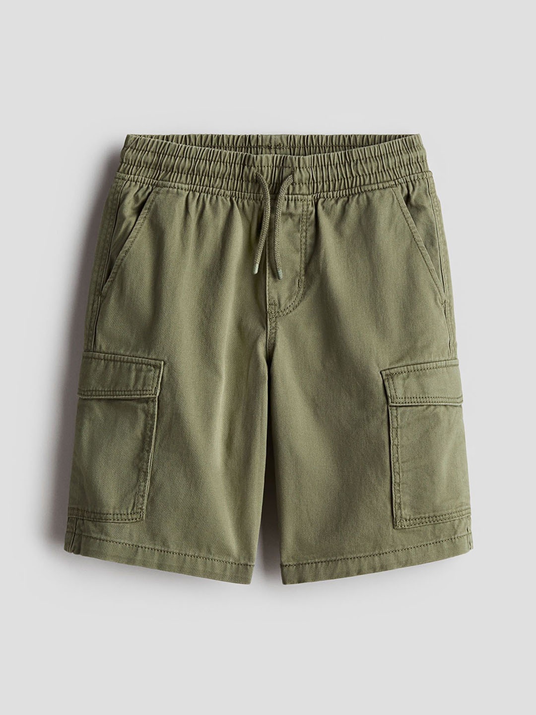 

H&M Boys Cargo Shorts, Green