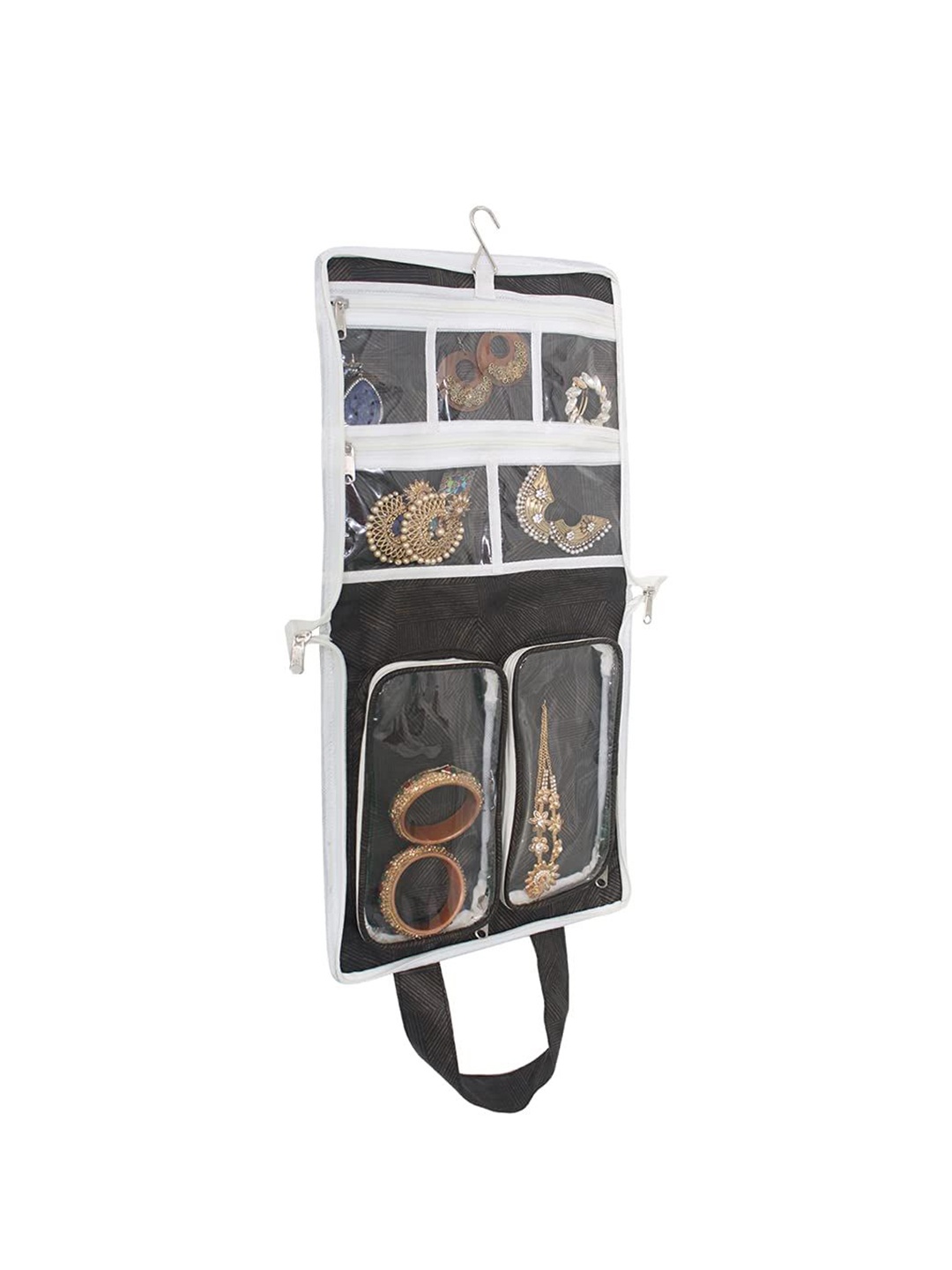 

prettykrafts Black & White Reusable Jewellery Organisers