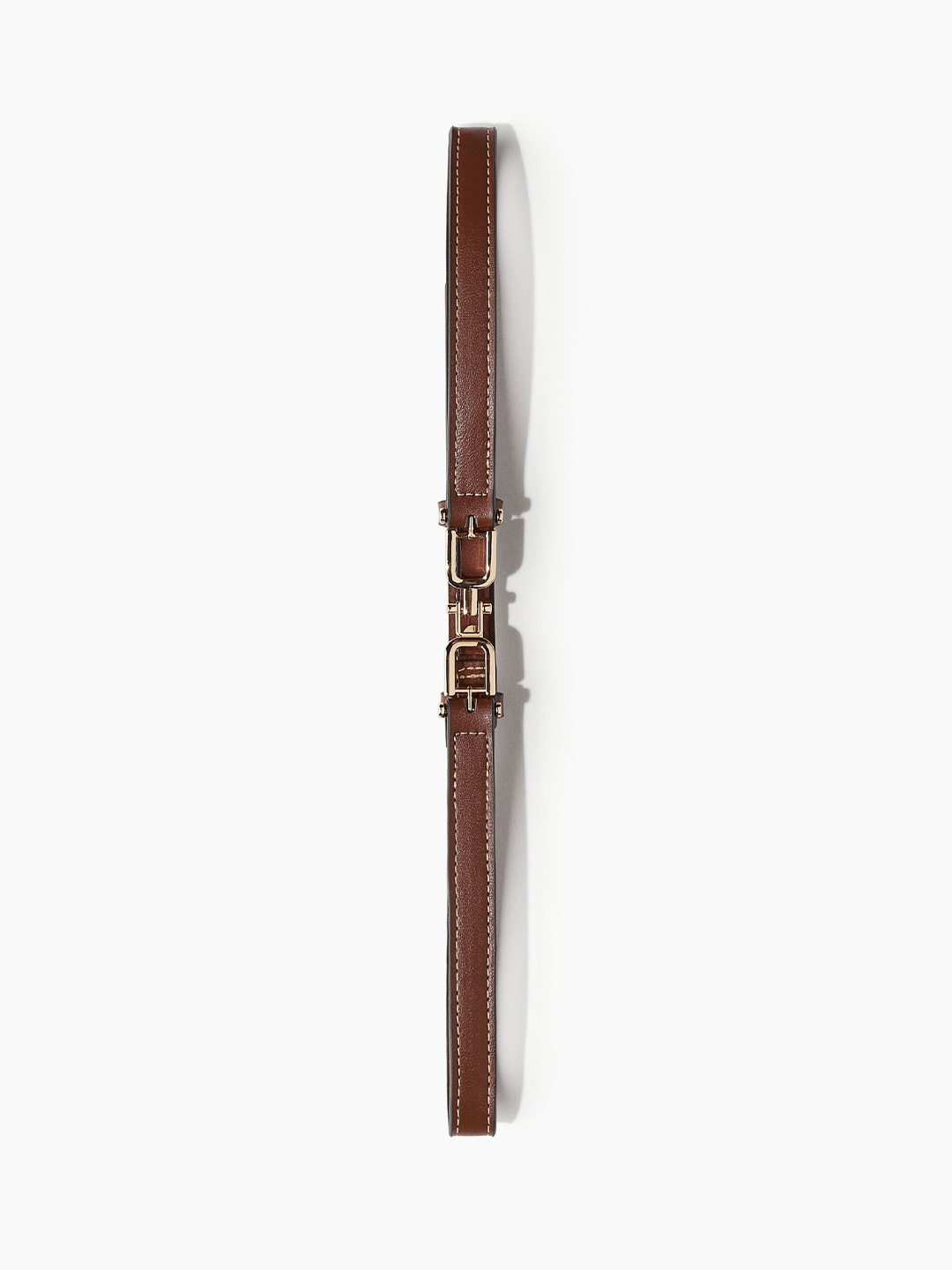

H&M Narrow Waist Belts, Brown