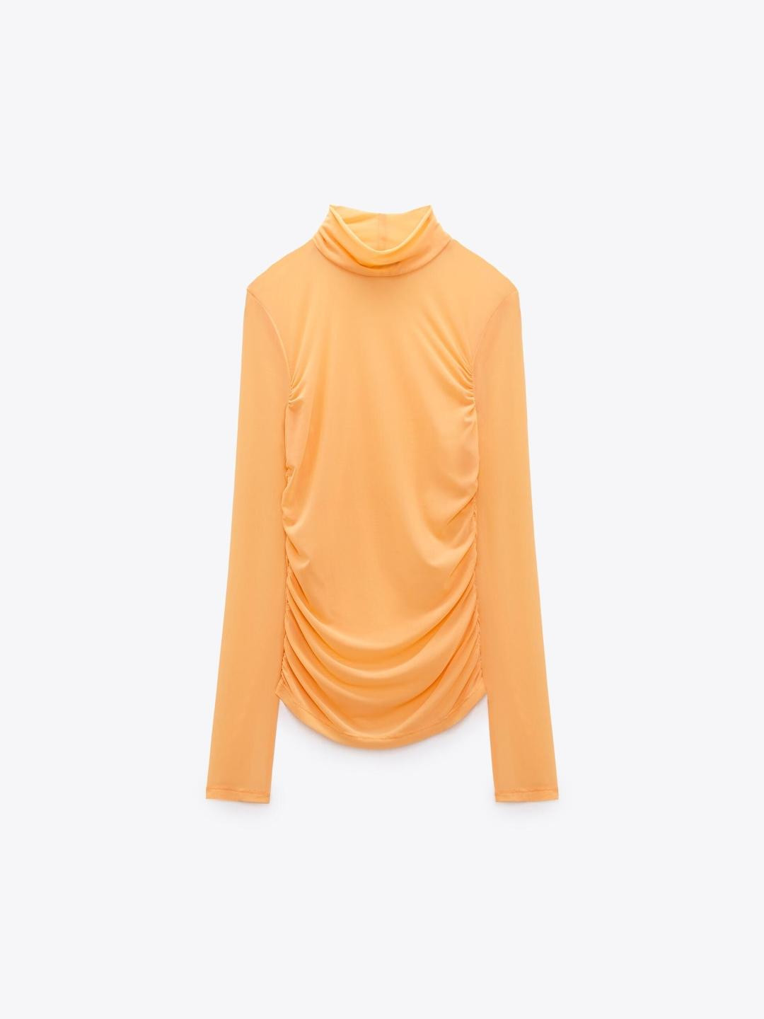 

ZARA Women Tops, Orange