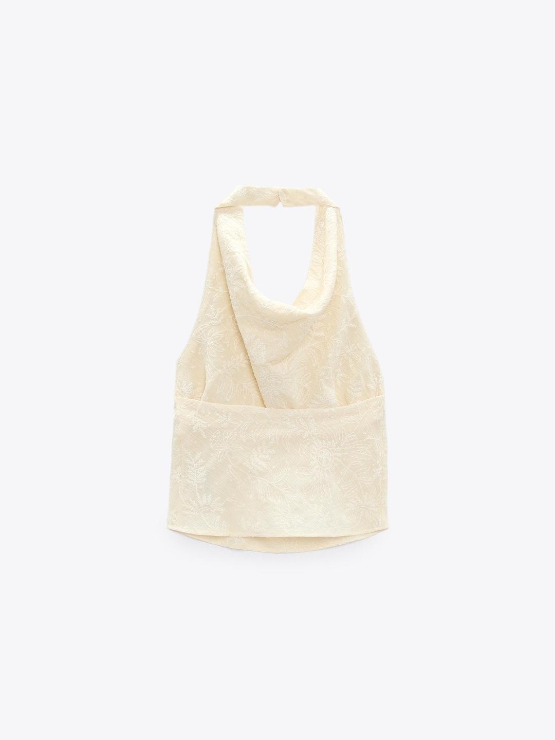 

ZARA Women Tops, Beige