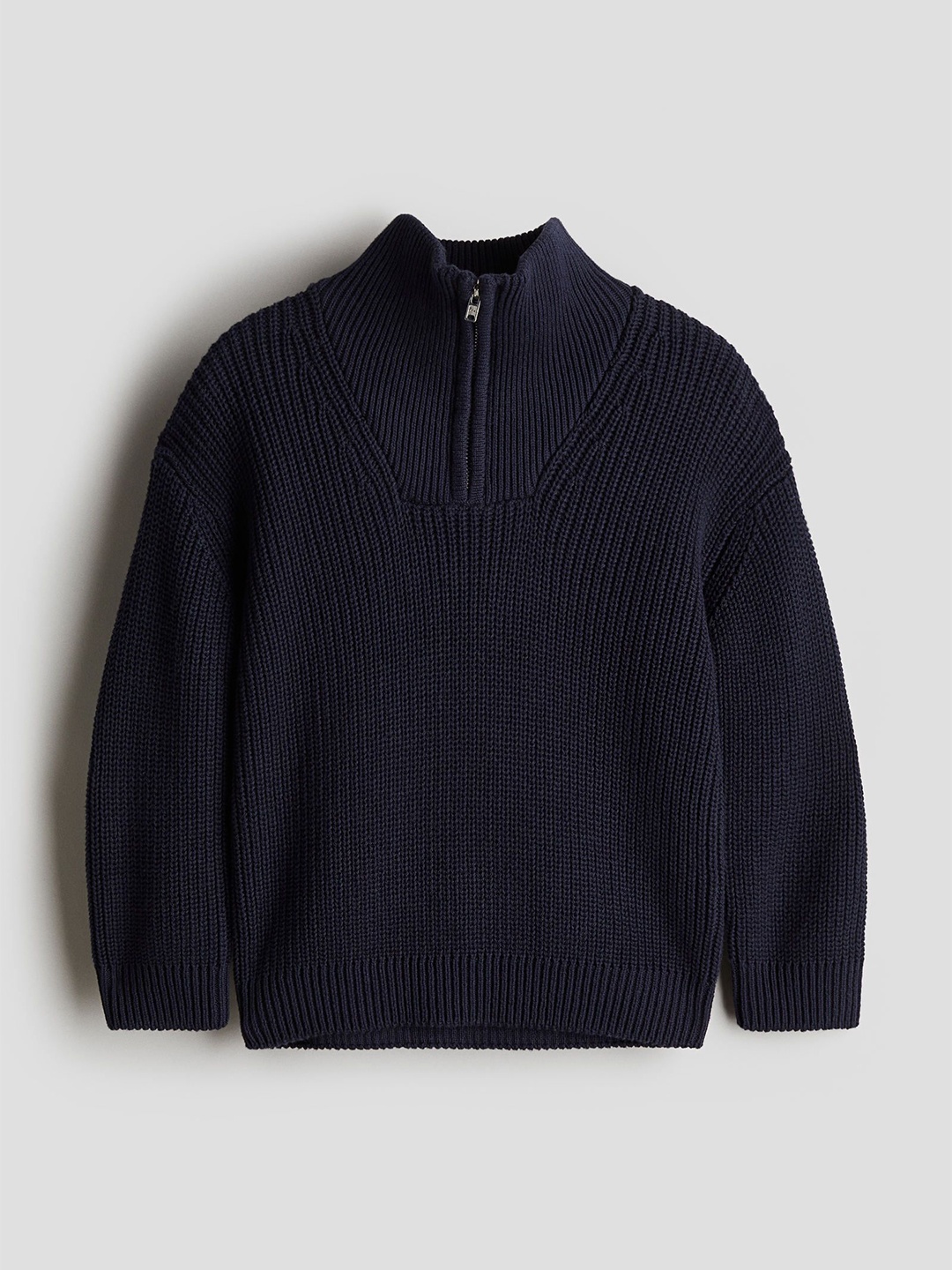 

H&M Boys Zip-Top Jumper, Blue