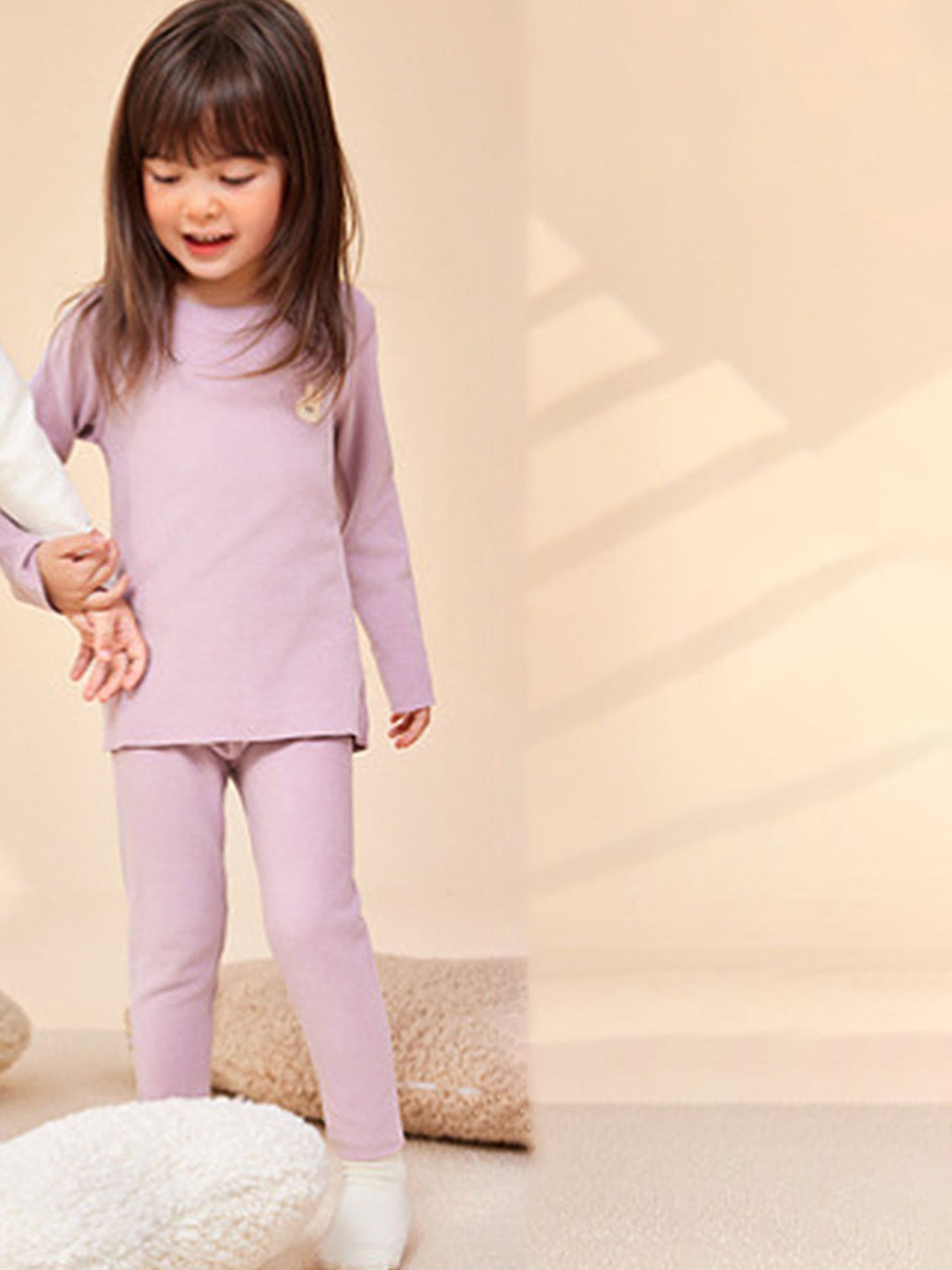 

LULU & SKY Round Neck Night Suits, Pink