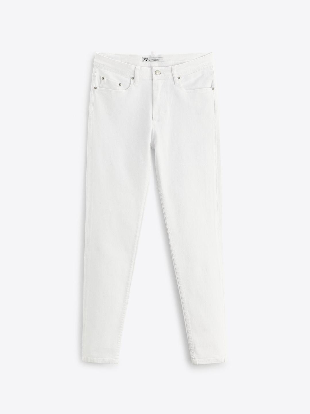 

ZARA Men White Trouser