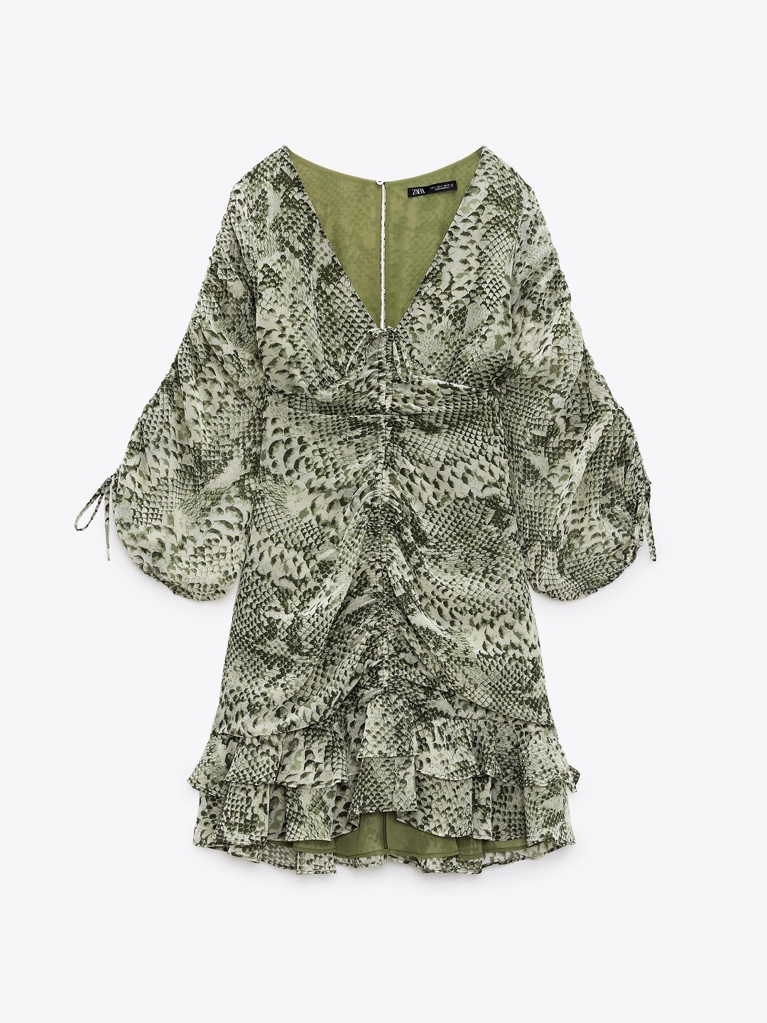 

ZARA Women Beige Dress