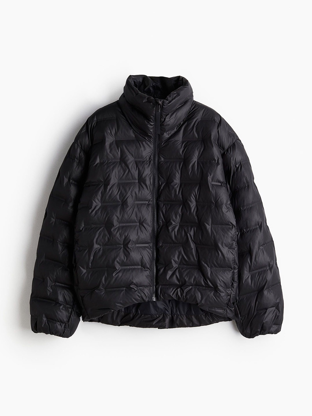 

H&M Women Water-Repellent Padded Jacket In ThermoMove, Black