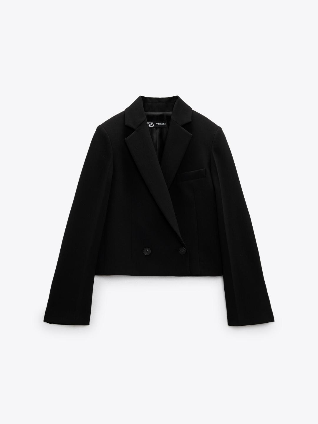 

ZARA Women Black Blazer