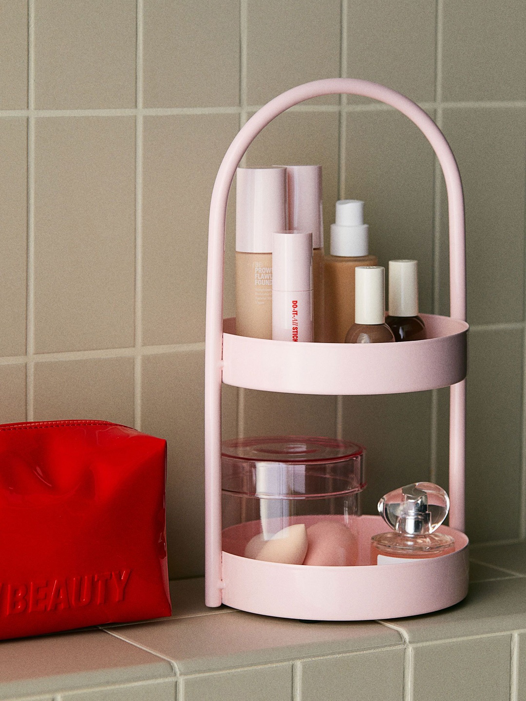 

H&M Pink Two-Tiered Tray