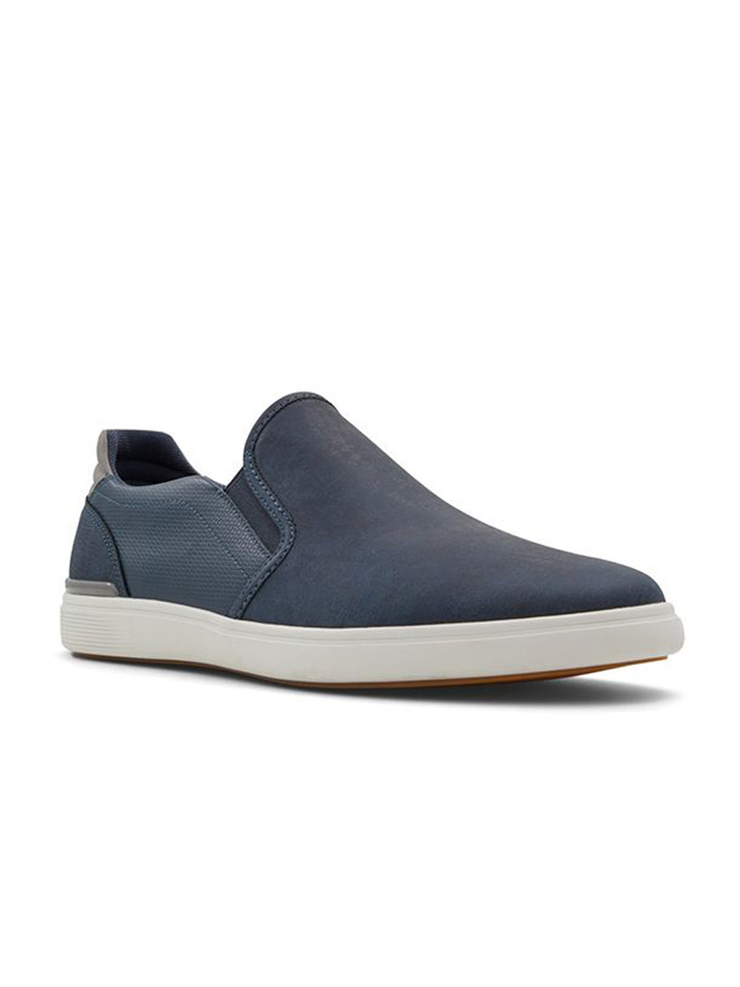 

ALDO Men Textured Slip-On Sneakers Casual Shoes, Blue