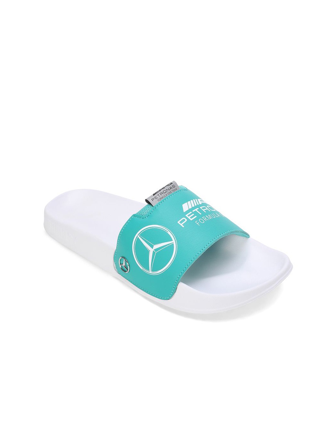 

Puma MAPF1 Leadcat 2.0 Logo Printed Slides, Green