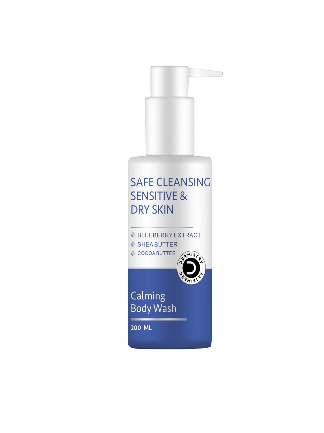 

DERMISTRY Safe Cleansing Calming Body Wash - 200 ml, White