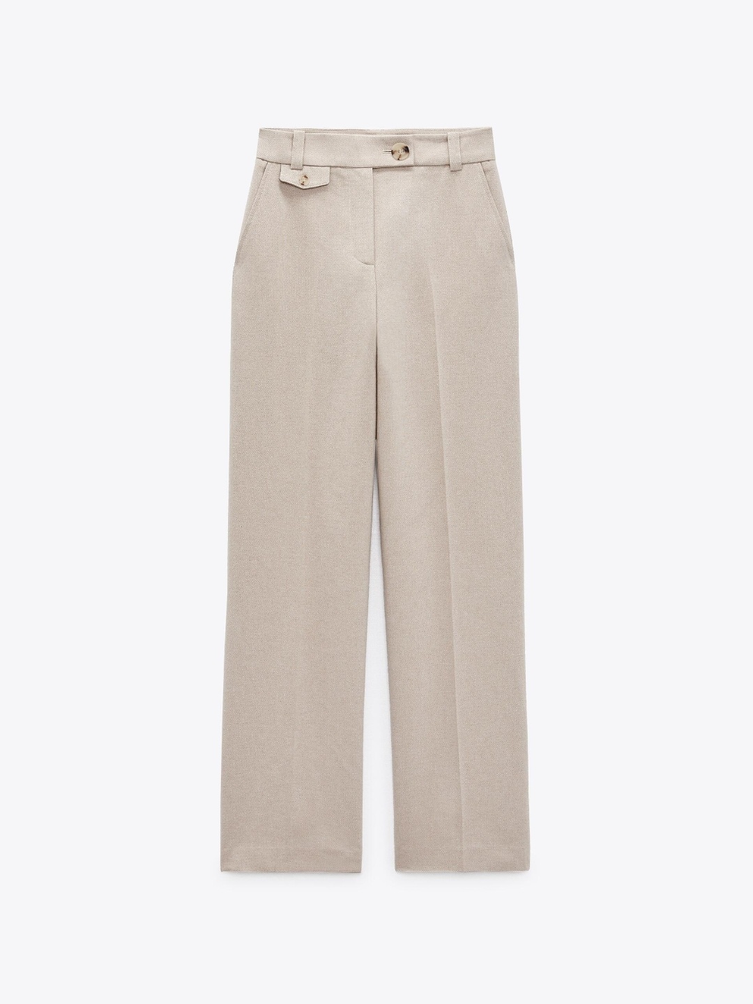 

ZARA Women Beige Trouser