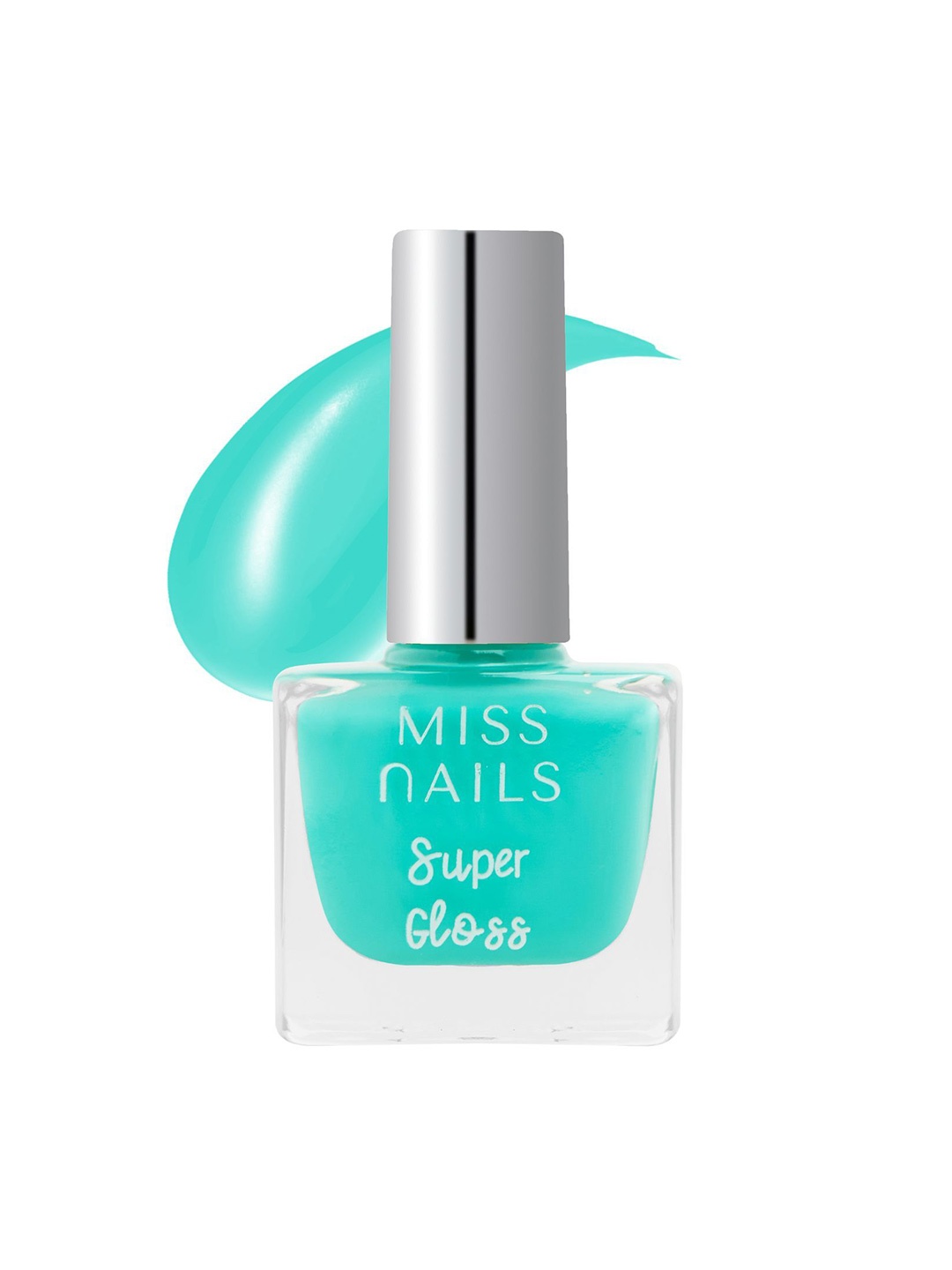 

MISS NAILS Super Gloss Nail Paint- 10 ml- SG04, Green