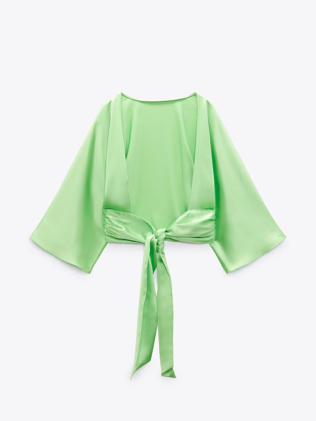

ZARA Women Tops, Green