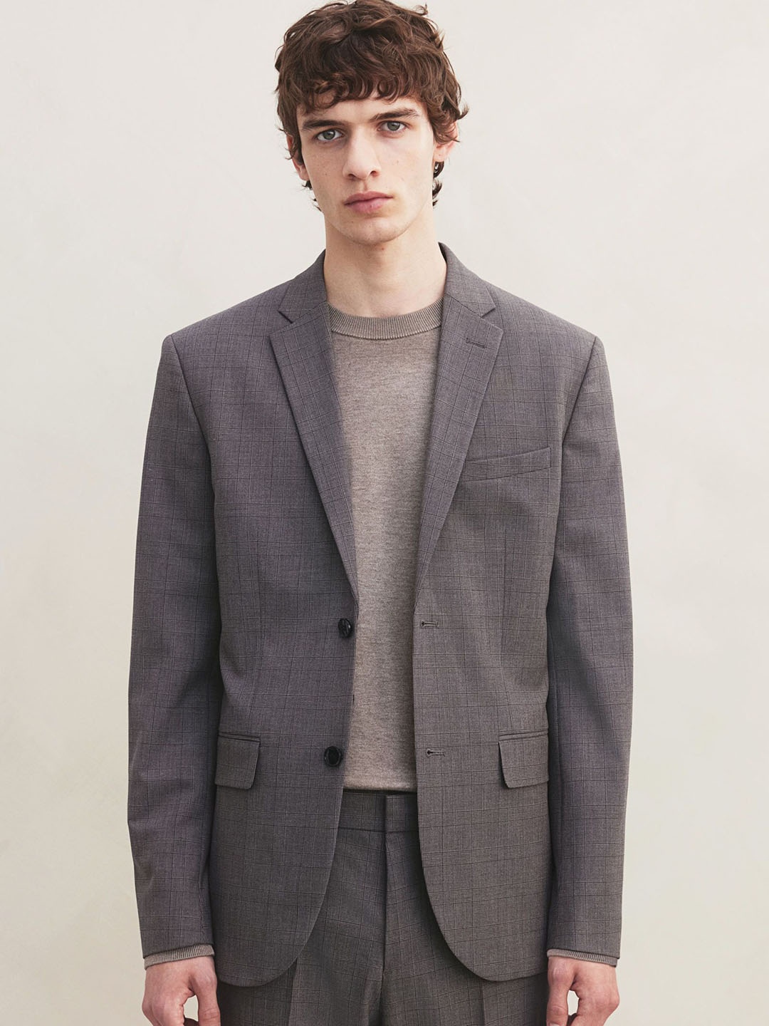 

H&M Slim Fit Jacket, Grey