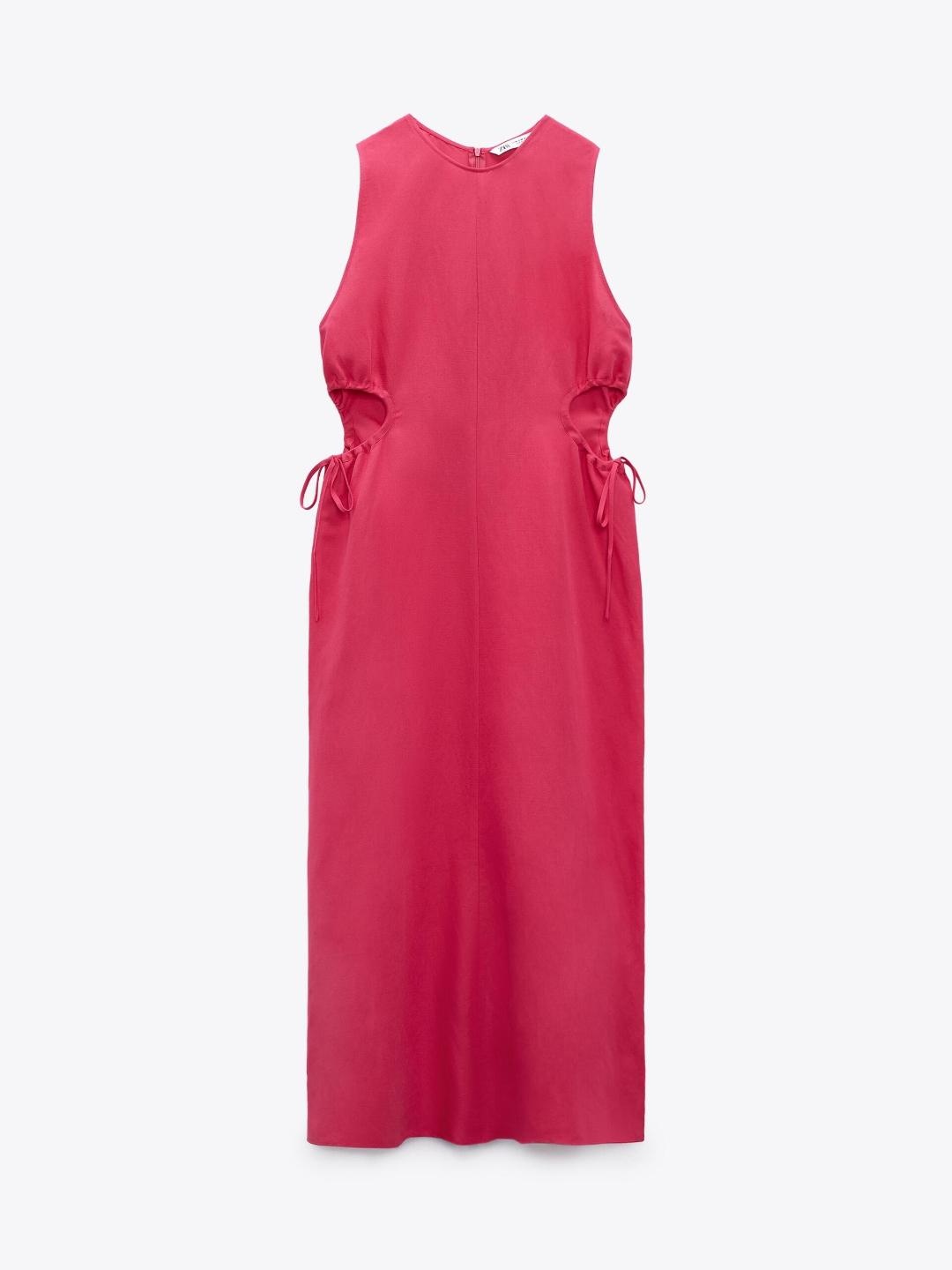 

ZARA Women Fuchsia Dress