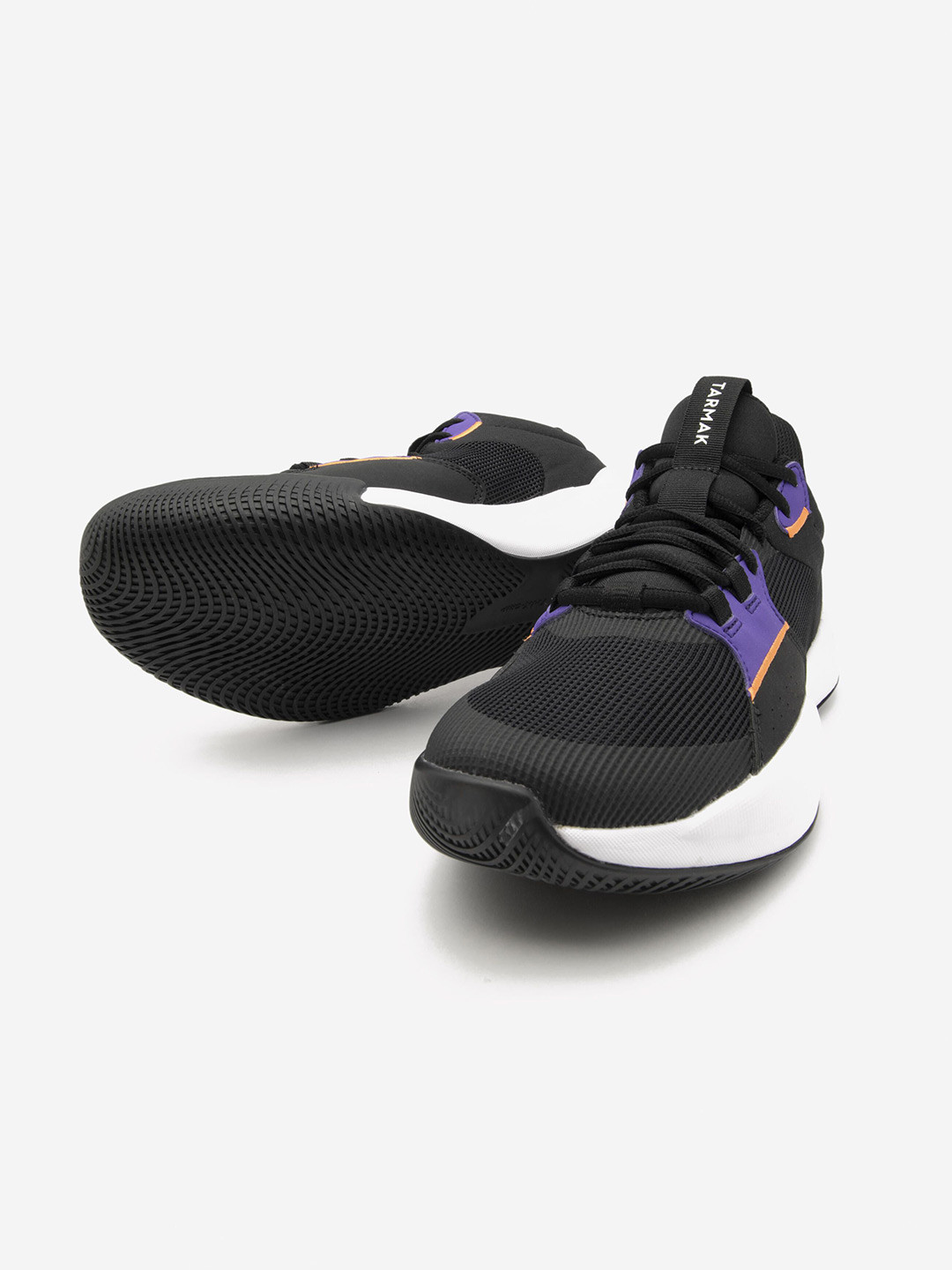 

TARMAK By Decathlon Adult Black Low Ankle Lightweight Basketball Non Marking Sports Shoes