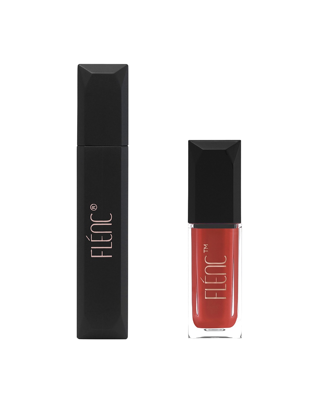 

FLENC Cryla Velvet Liquid Lipstick & Fringe Mascara Combo, Pink