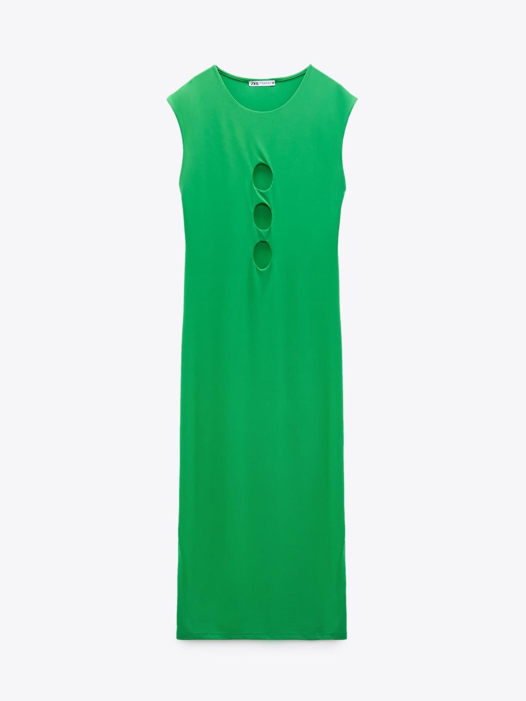 

ZARA Women Green Dress